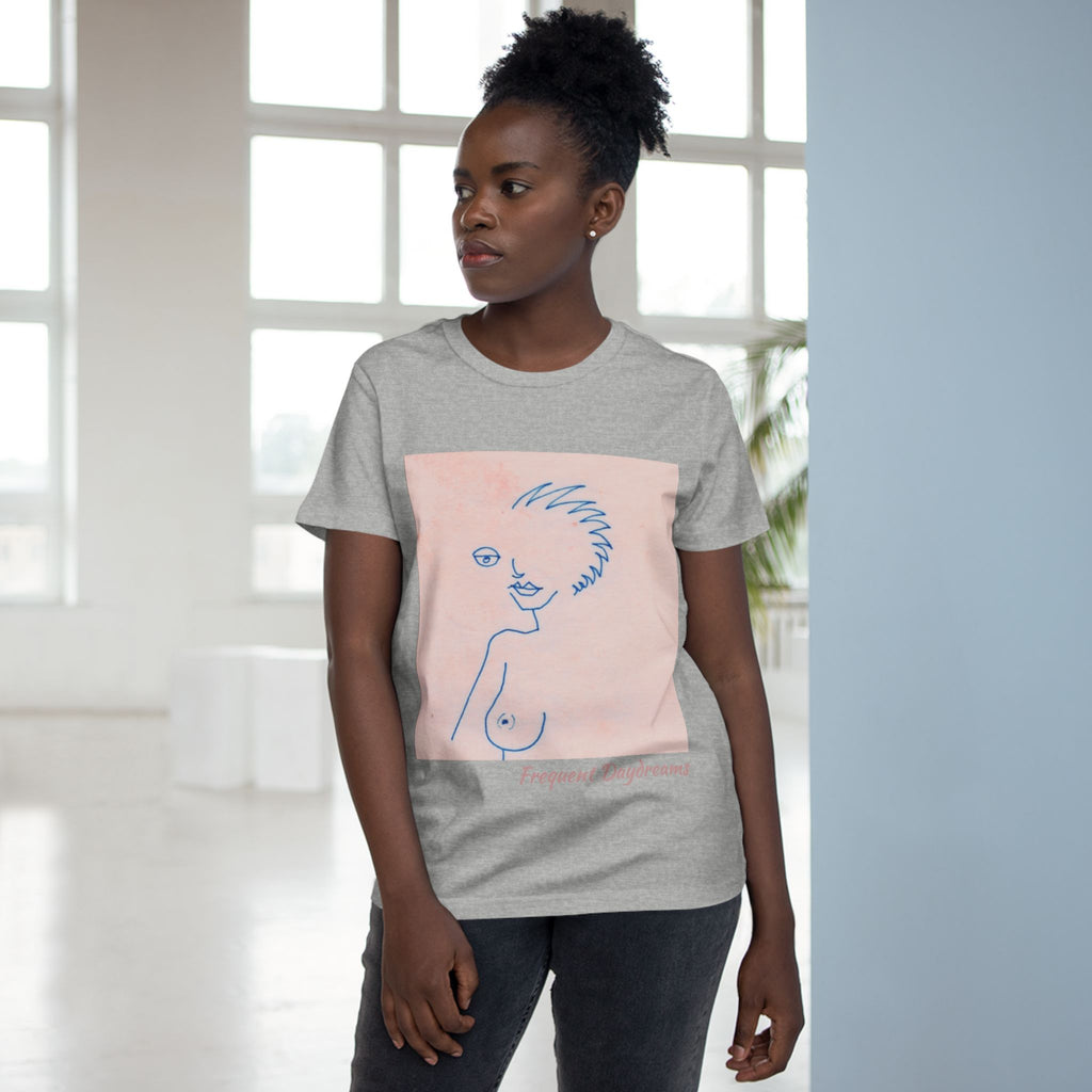 Women’s Maple Tee - Frequent Daydreams Sketch No.46