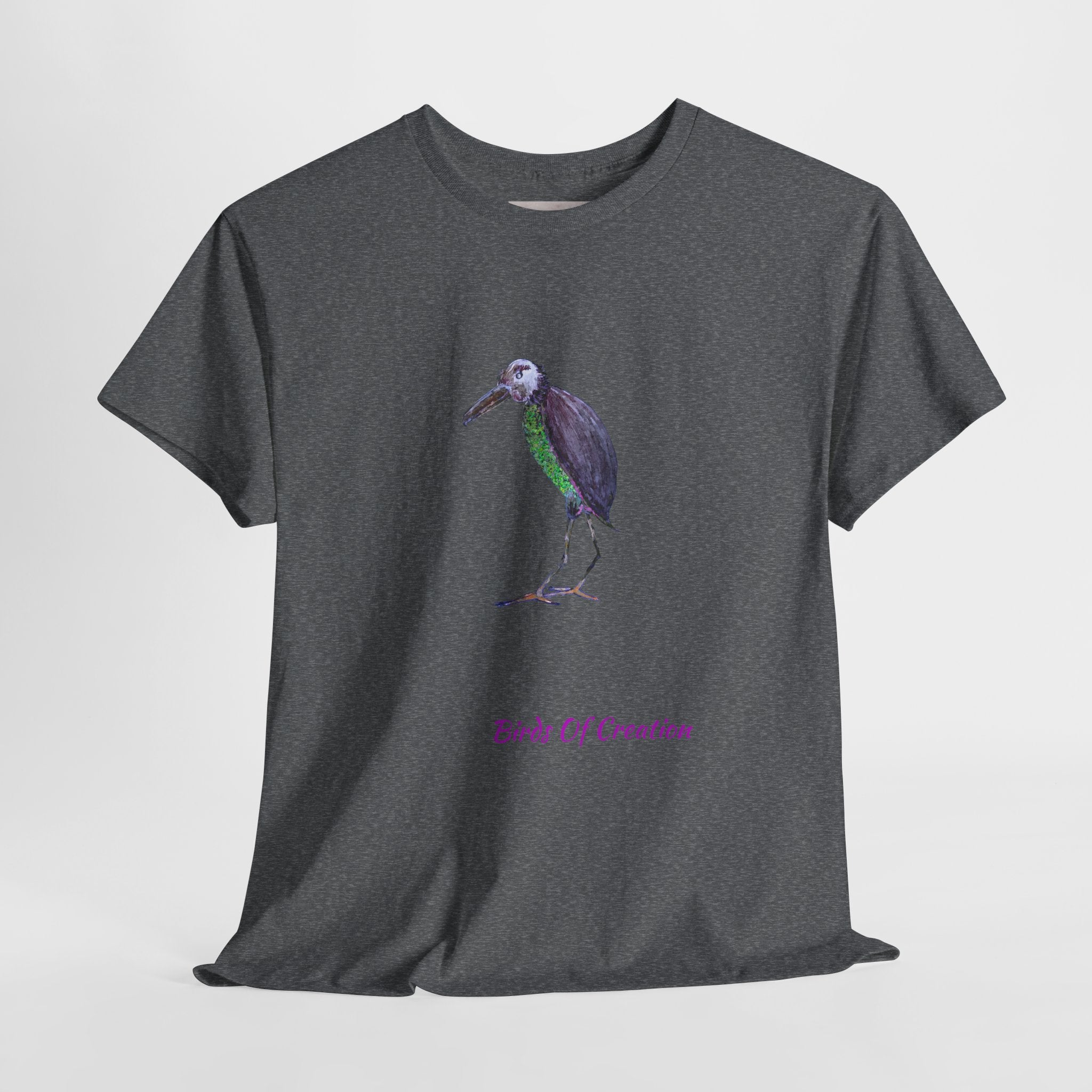 Unisex Heavy Cotton Tee - Birds Of Creation No.2