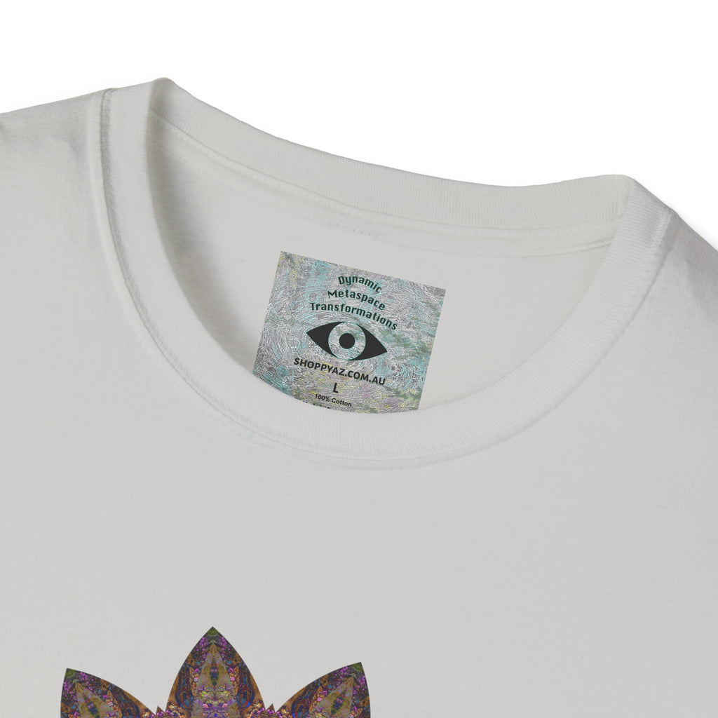 Unisex Softstyle T-Shirt - Love Light Mandalas No.6