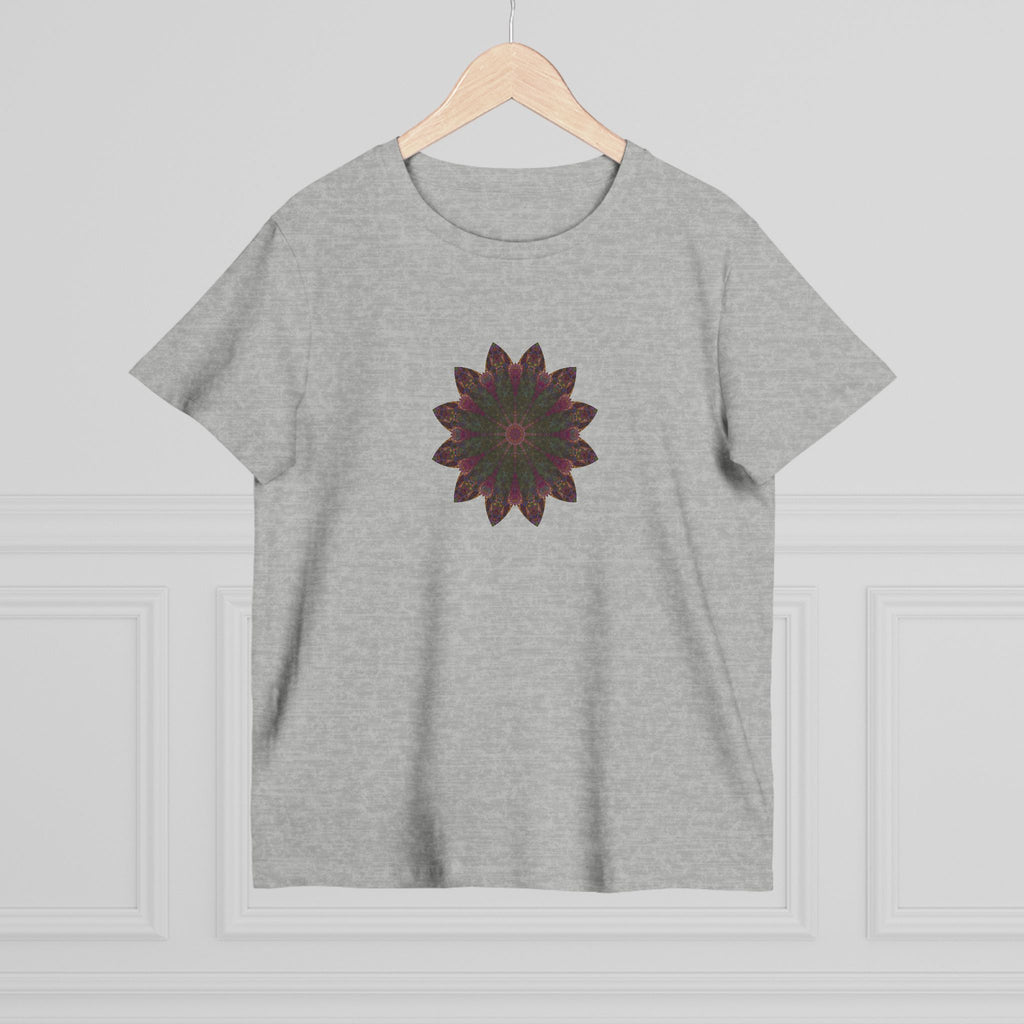 Women’s Maple Tee - Love Light Mandalas No.7
