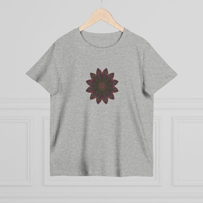 Women’s Maple Tee - Love Light Mandalas No.7