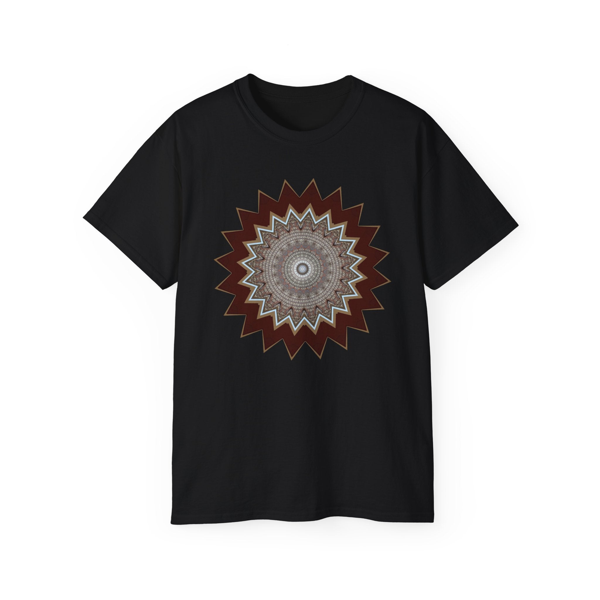 Unisex Ultra Cotton Tee - Mycelium Mandalas No.1