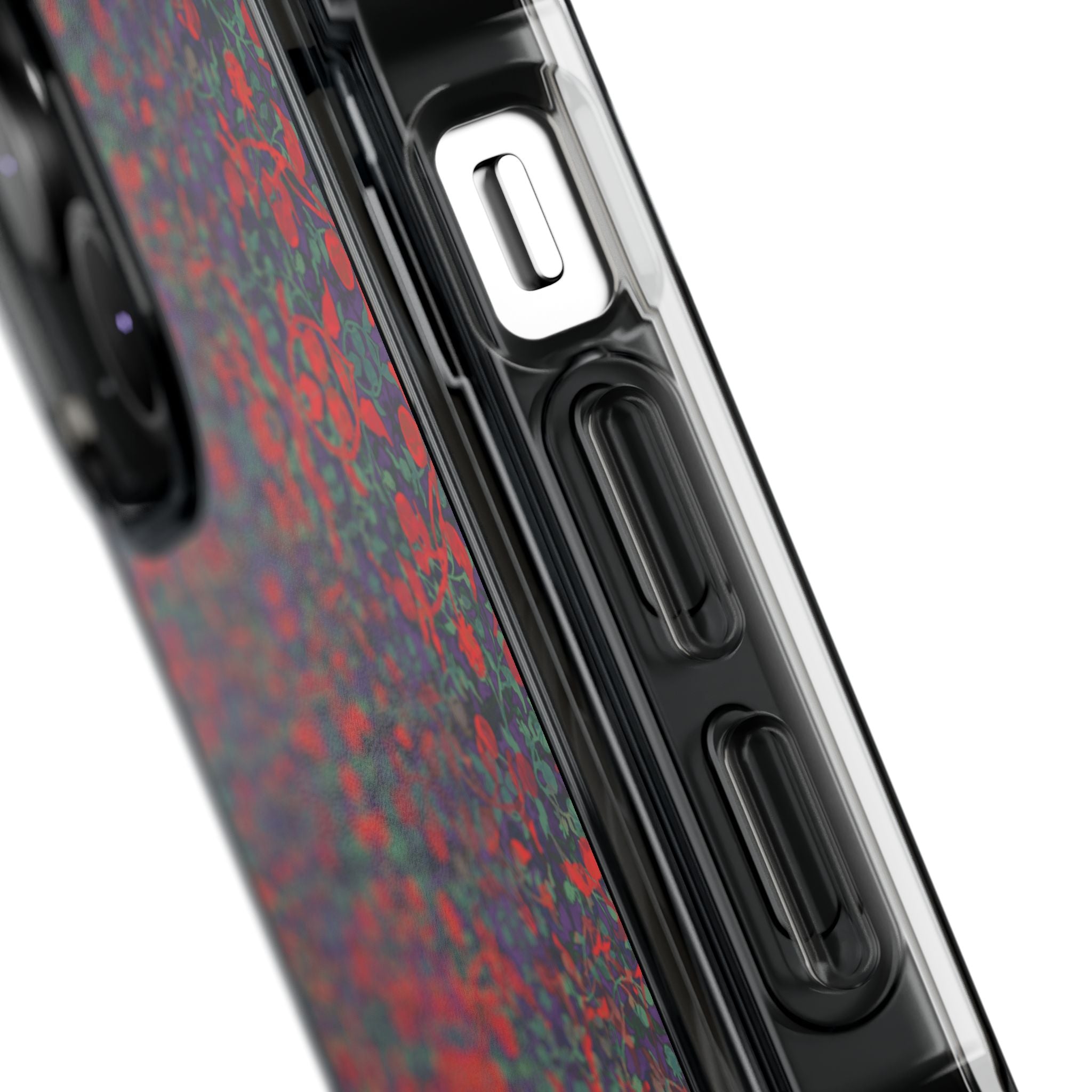 iPhone 14 Magnetic Clear Impact Case - Hidden Weave Series No.25