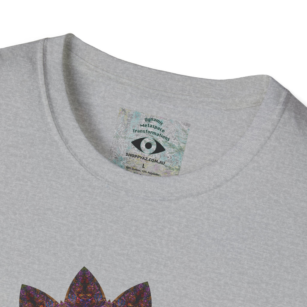 Unisex Softstyle T-Shirt - Love Light Mandalas No.15