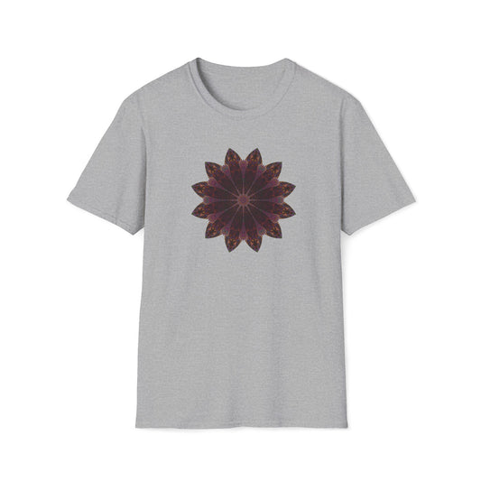 Unisex Softstyle T-Shirt - Love Light Mandalas No.5