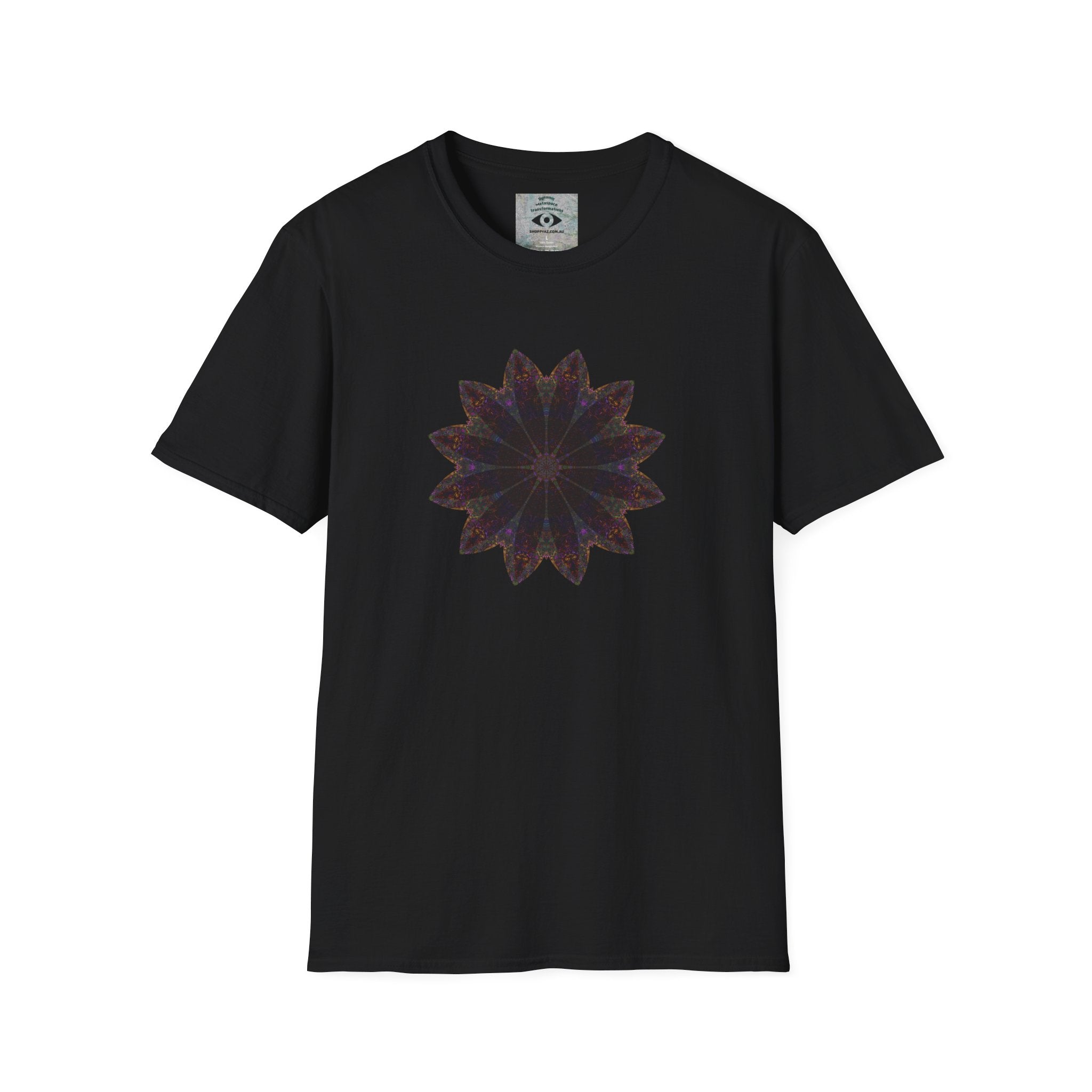 Unisex Softstyle T-Shirt - Love Light Mandalas No.10