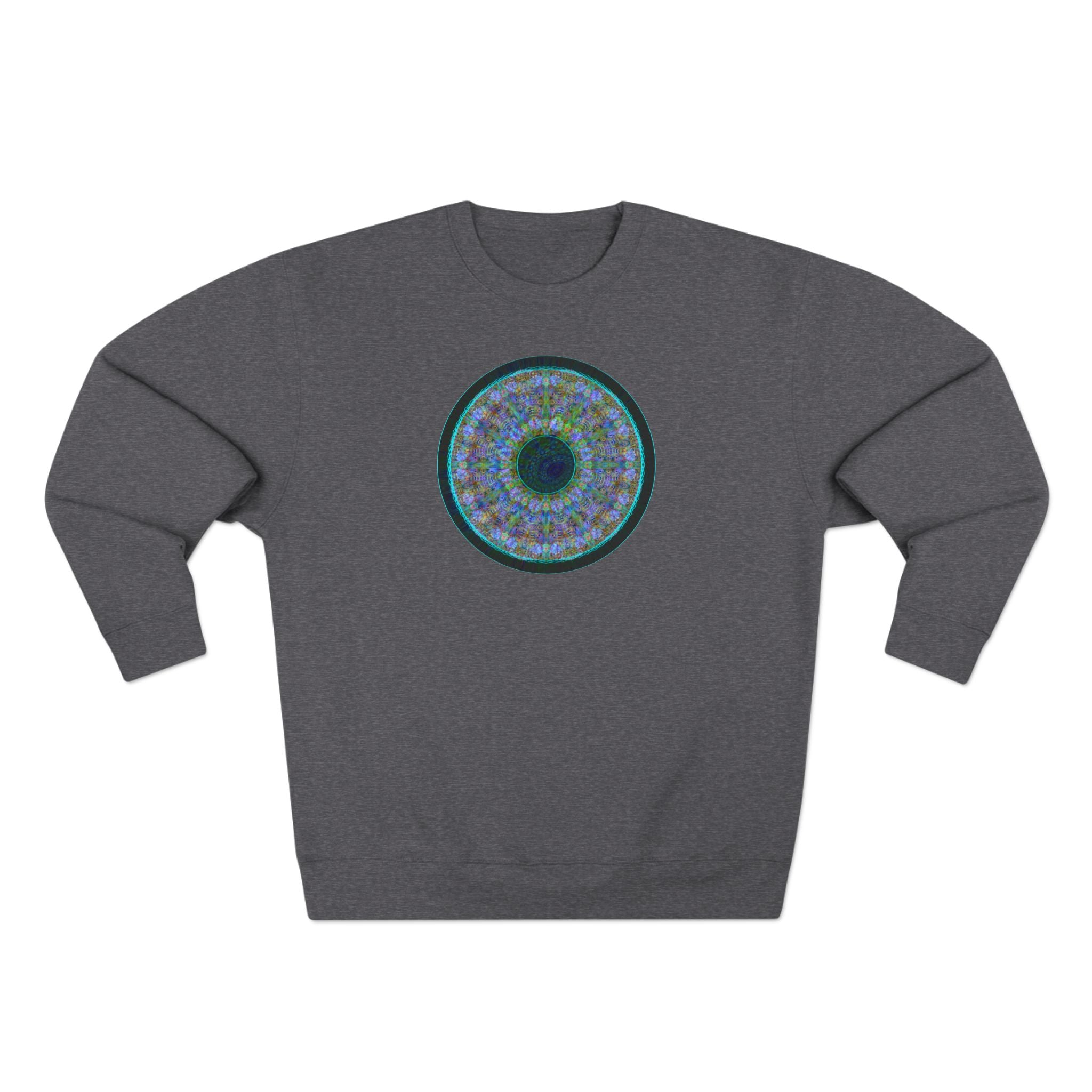 Unisex Crewneck Sweatshirt - Love Light Spheres No.M15K7