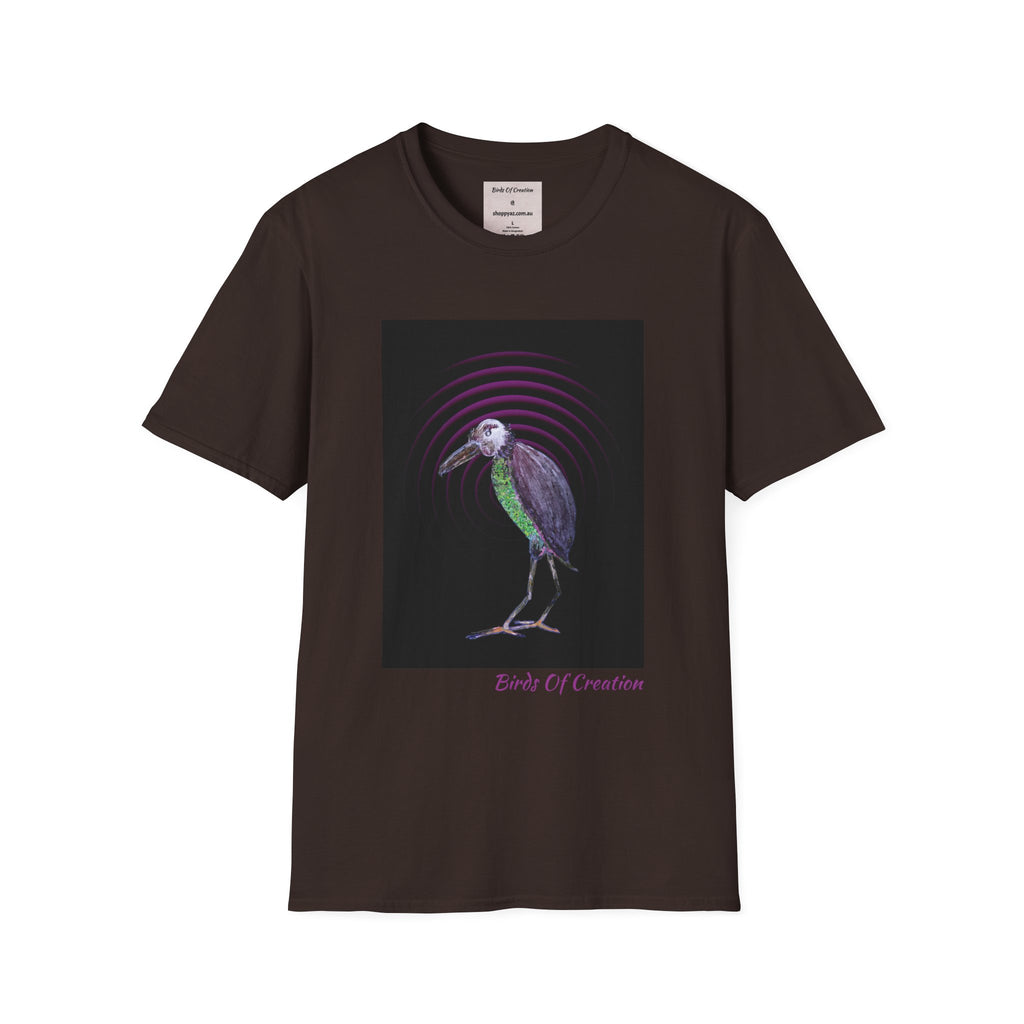 Unisex Softstyle T-Shirt - Birds Of Creation No.2b