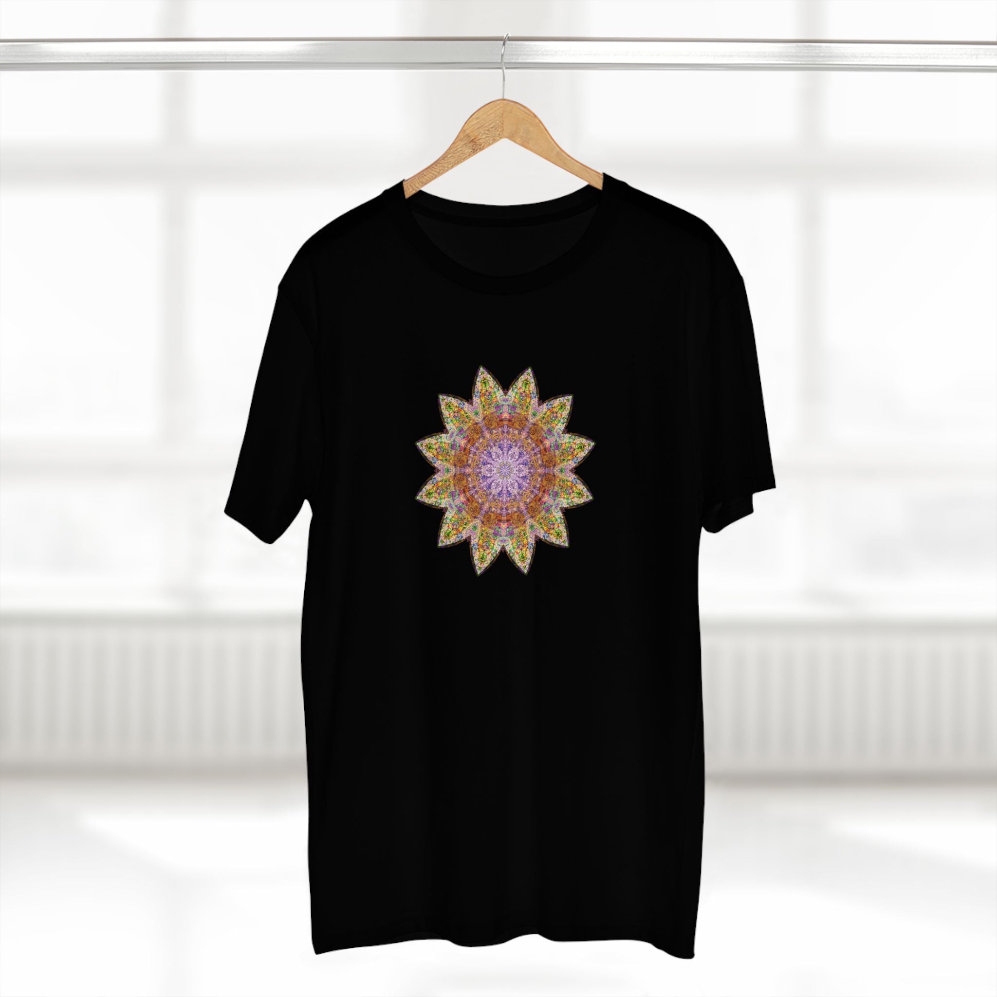 Men's Staple Tee - Love Light Mandalas No.14