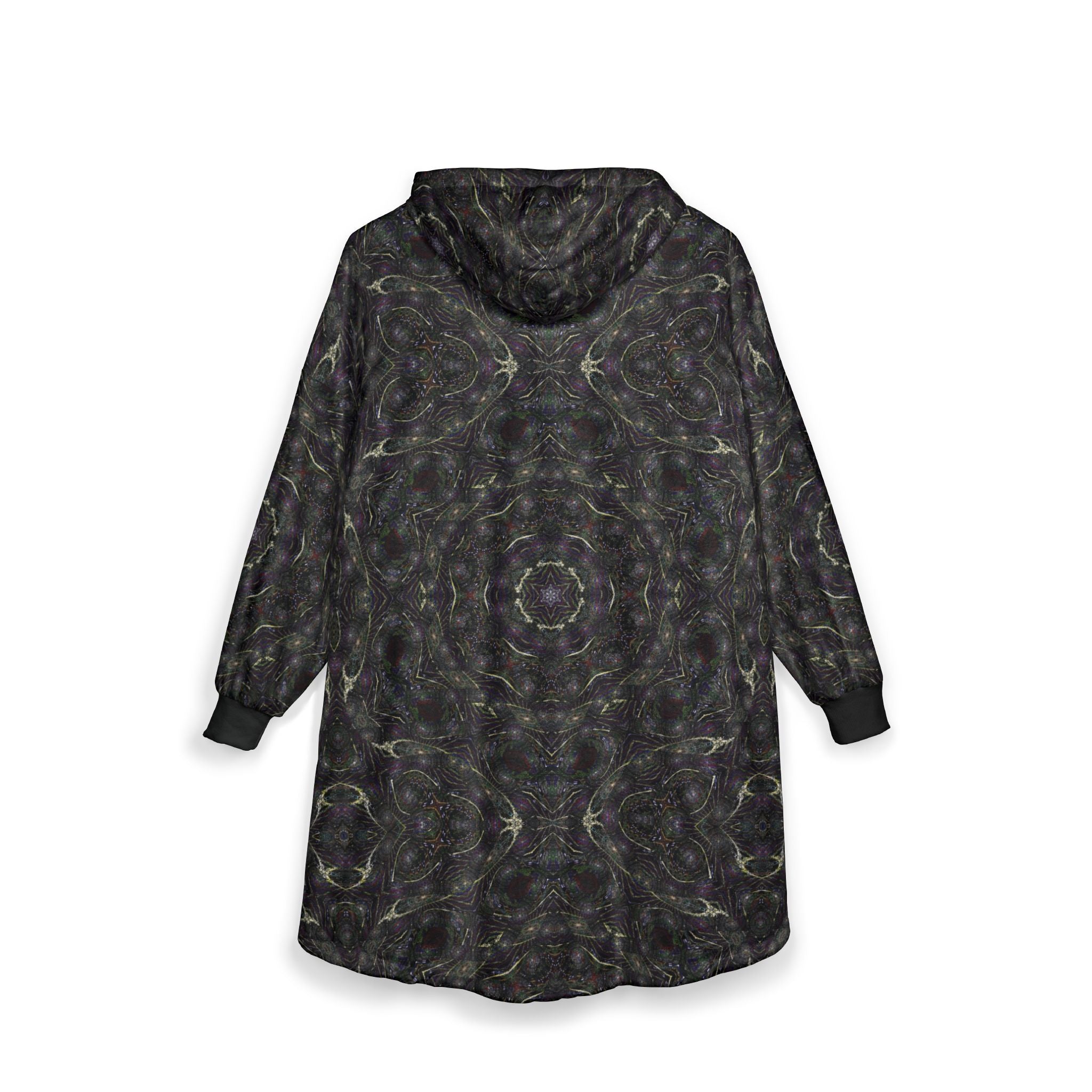 Unisex Hooded Blanket - P5 Kaleidoscopic No. 18