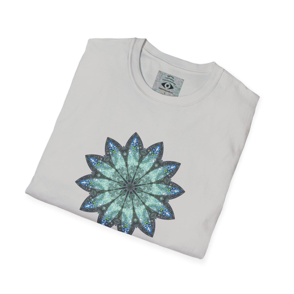 Unisex Softstyle T-Shirt - Love Light Mandalas No.20