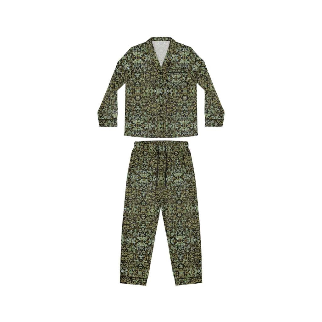 Women's Satin Pajamas - Hidden Weave No.4