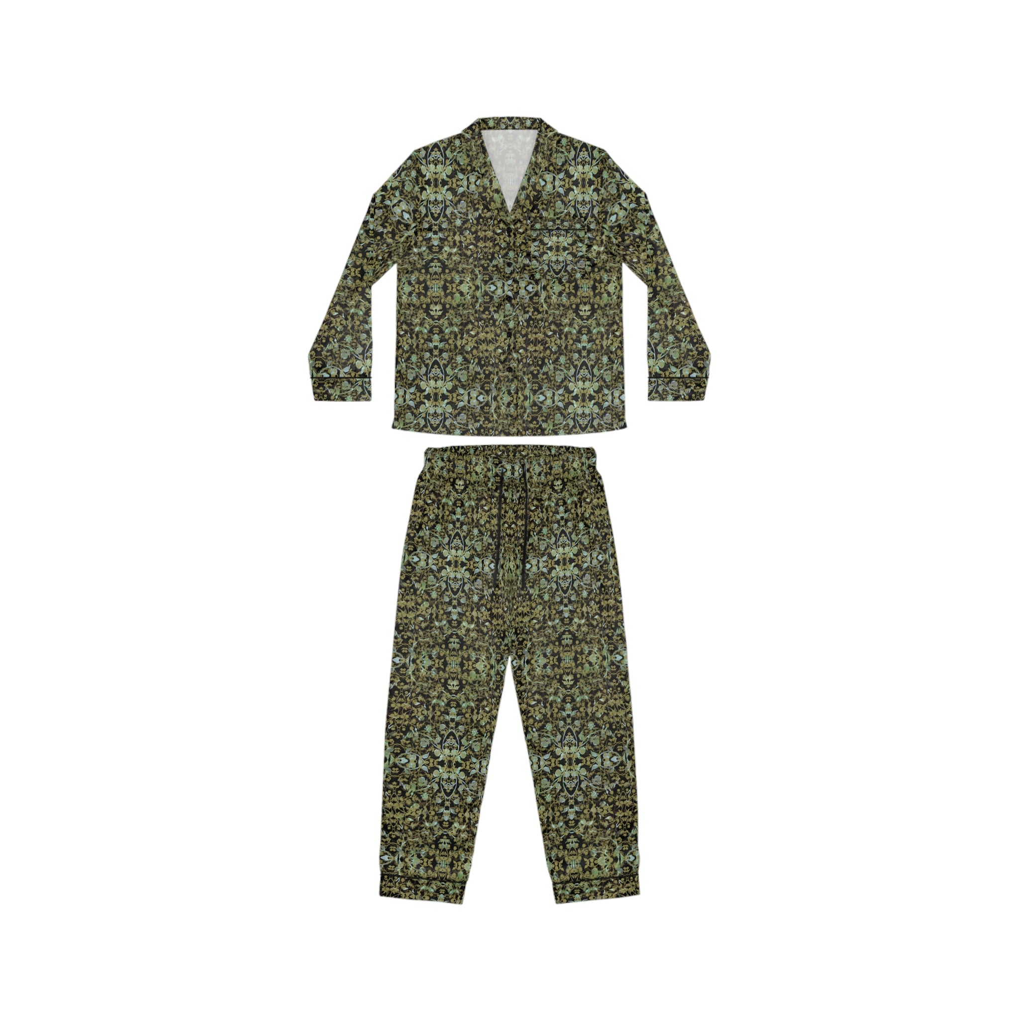 Women's Satin Pajamas - Hidden Weave No.4