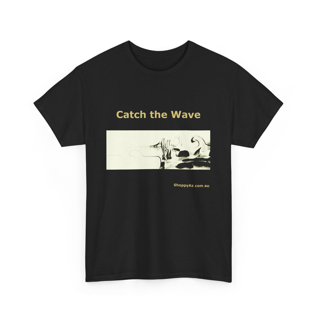 Unisex Heavy Cotton Tee - Catch the Wave