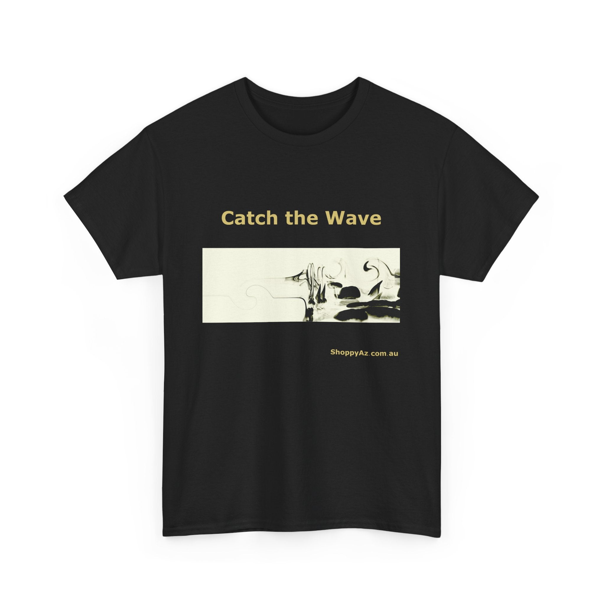 Unisex Heavy Cotton Tee - Catch the Wave