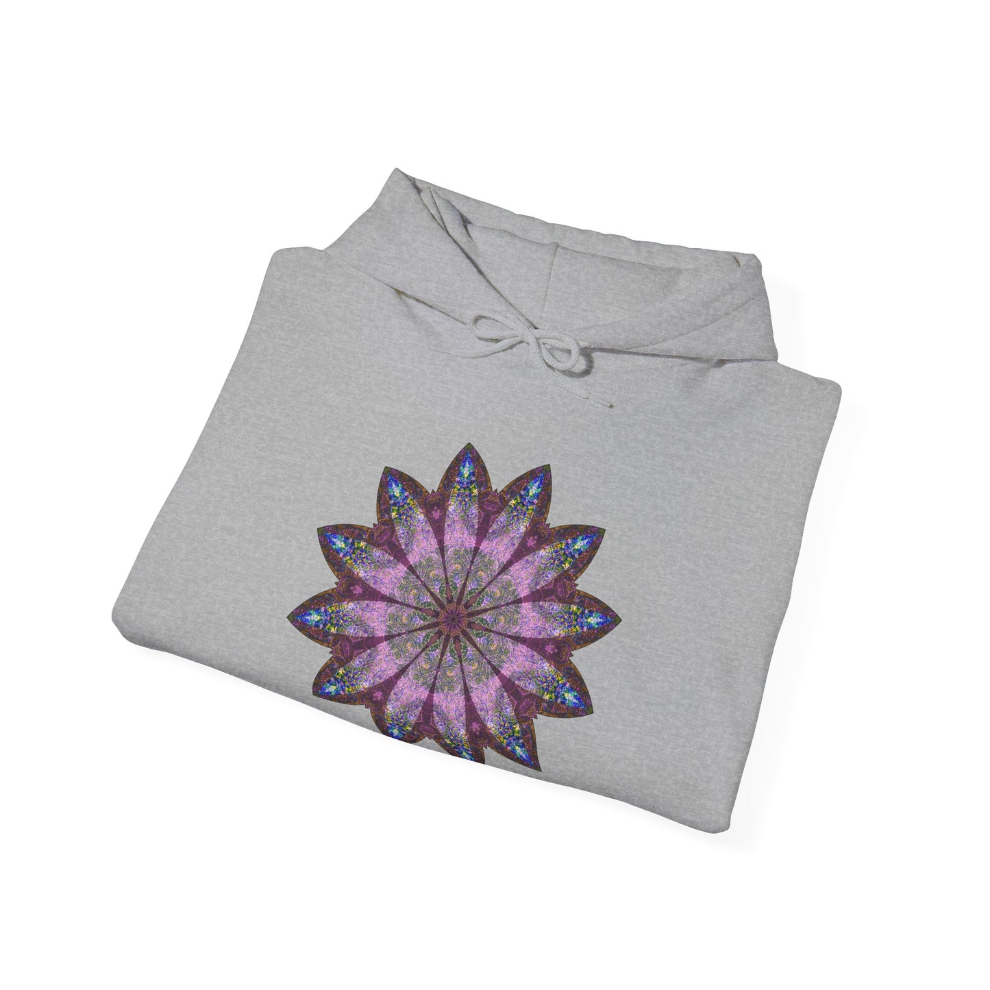 Unisex Heavy Blend™ Hooded Sweatshirt - Love Light Mandalas No.19