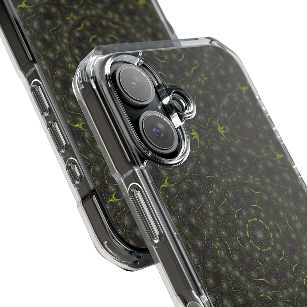 iPhone 16 Magnetic Clear Impact Case - P5 Kaleidoscopic No.2
