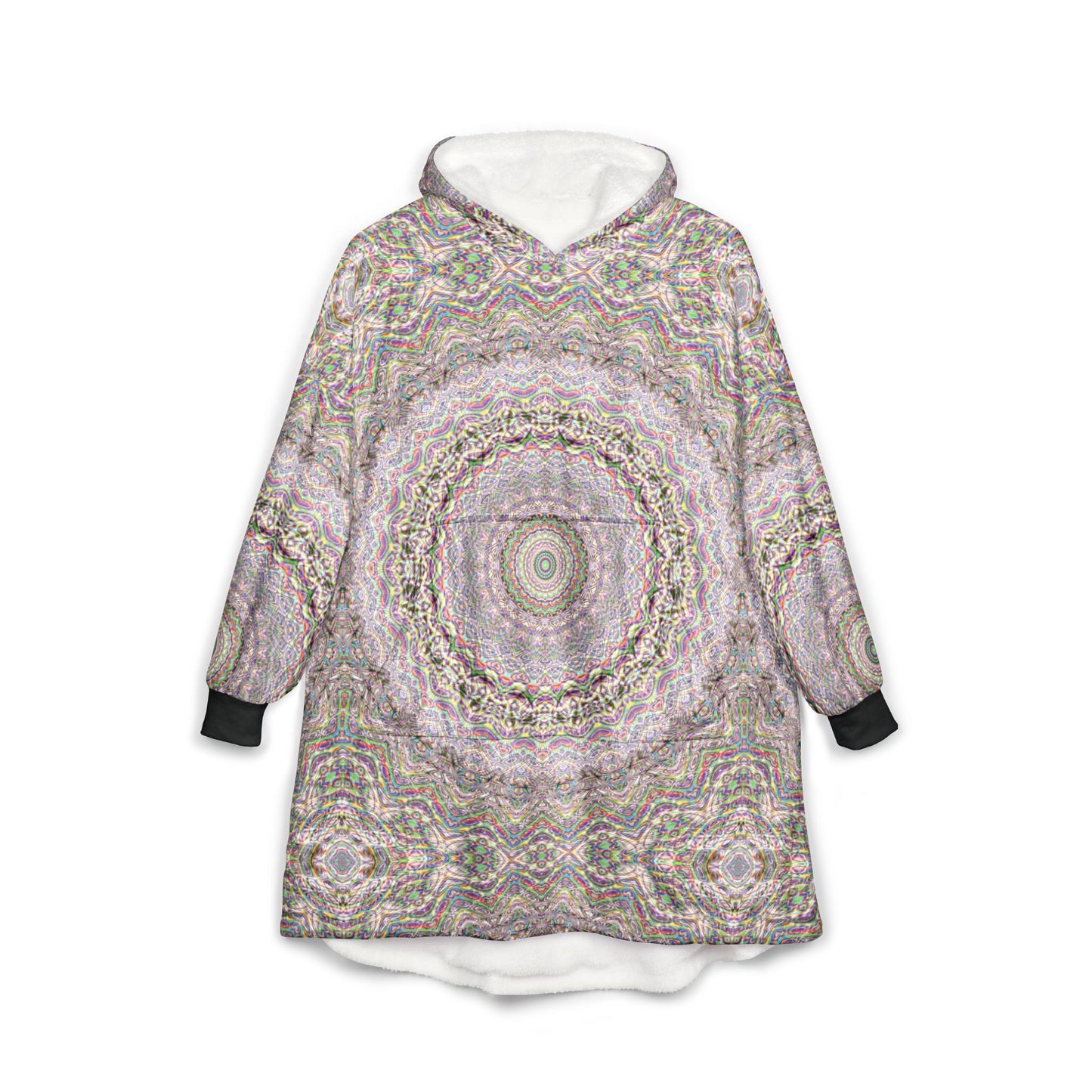 Unisex Hooded Blanket - DMT Seer No. 10