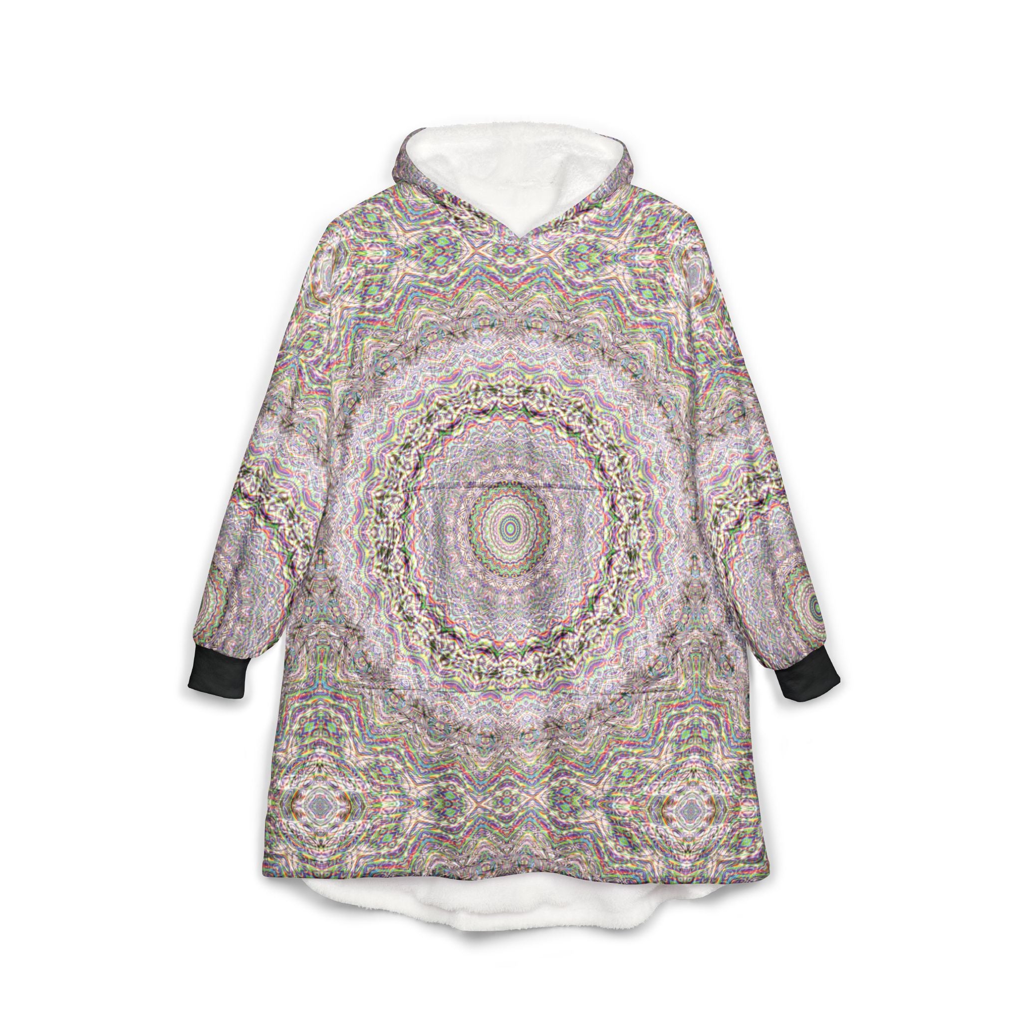 Unisex Hooded Blanket - DMT Seer No. 10