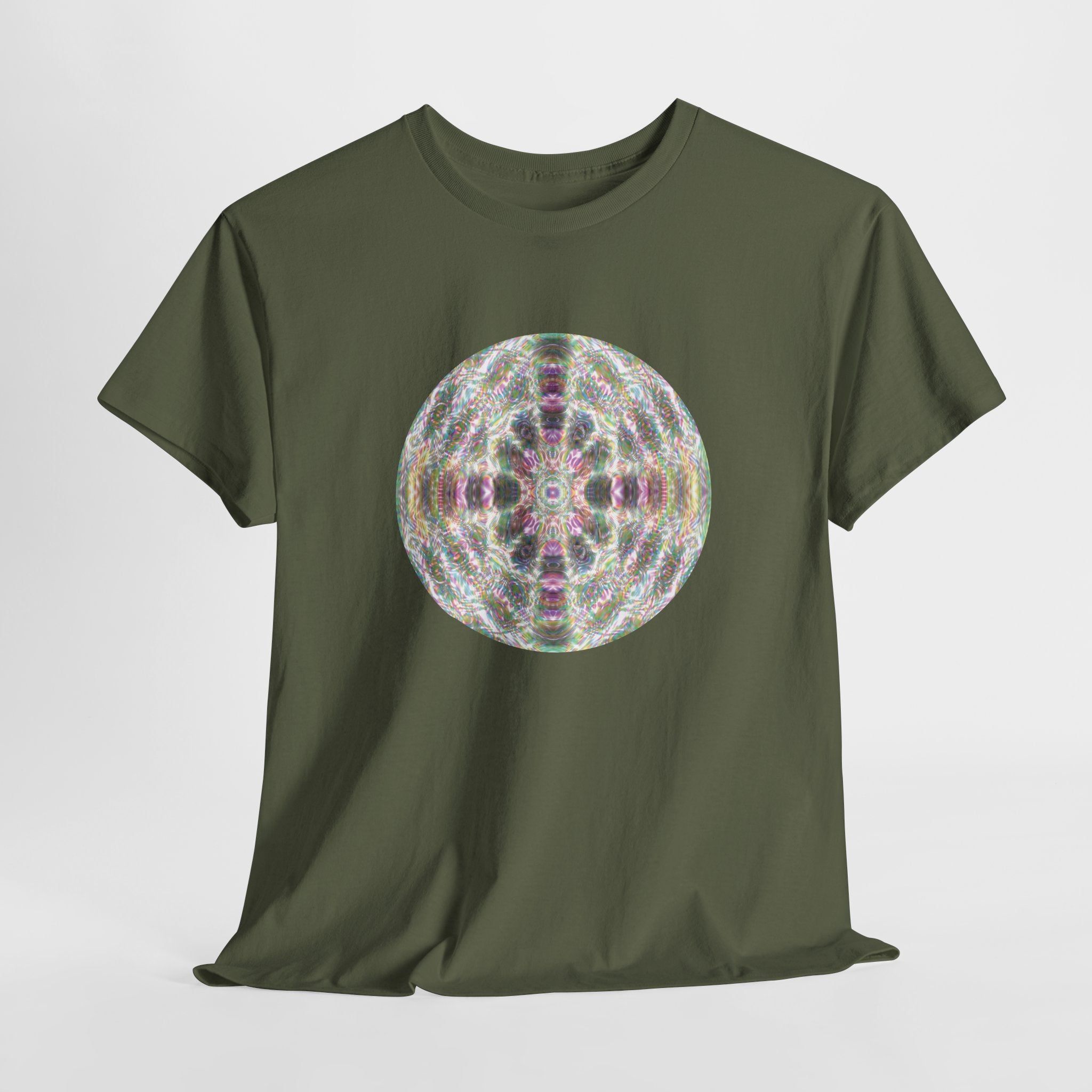 Unisex Heavy Cotton Tee - DMT Scribe Spheres No.7
