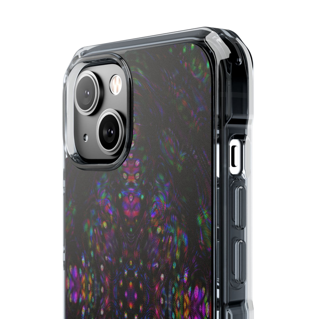iPhone 14 Magnetic Clear Impact Case - DMT Scribe Tiles No.3