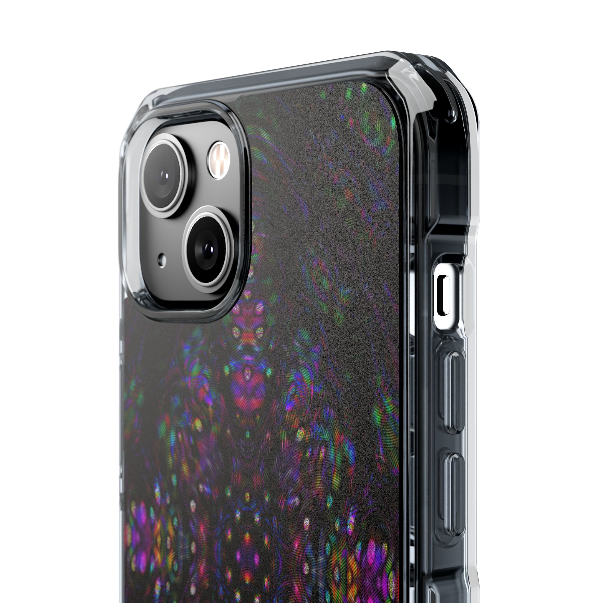 iPhone 14 Magnetic Clear Impact Case - DMT Scribe Tiles No.3
