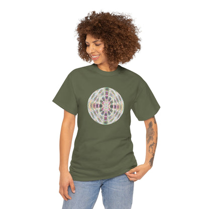 Unisex Heavy Cotton Tee - DMT Scribe Spheres No.7