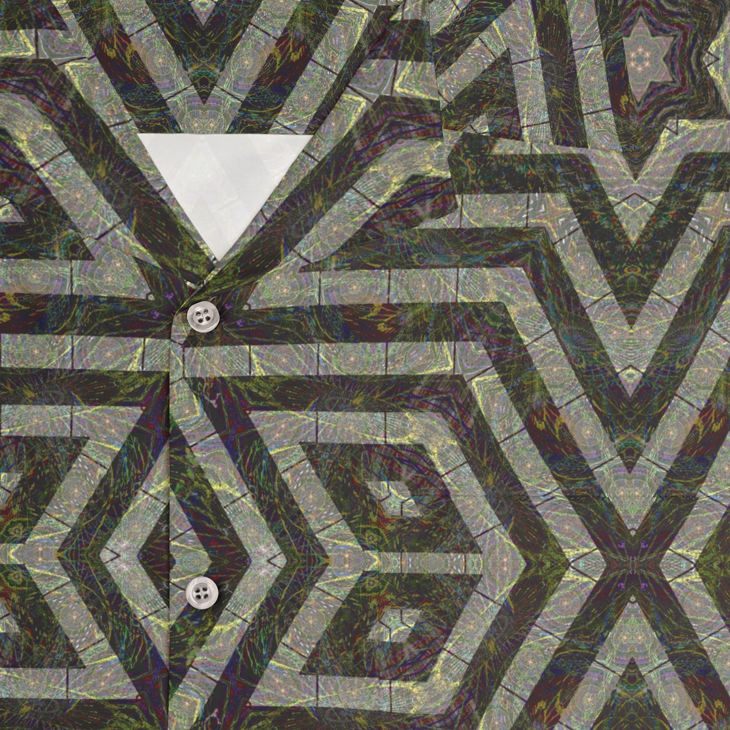 Hawaiian Shirt - P5 Kaleidoscopic No.11