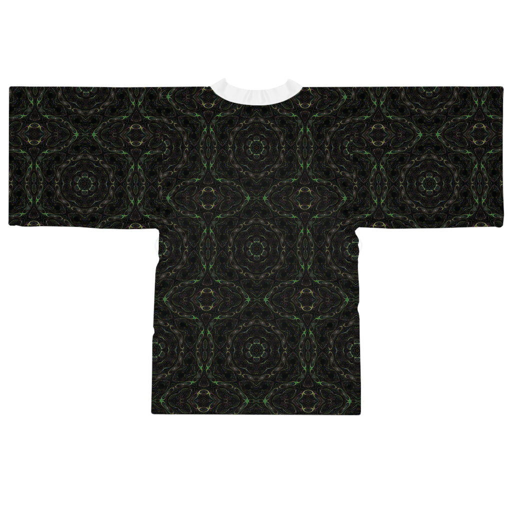 Long Sleeve Kimono Robe - P5 Kaleidoscopic No.15