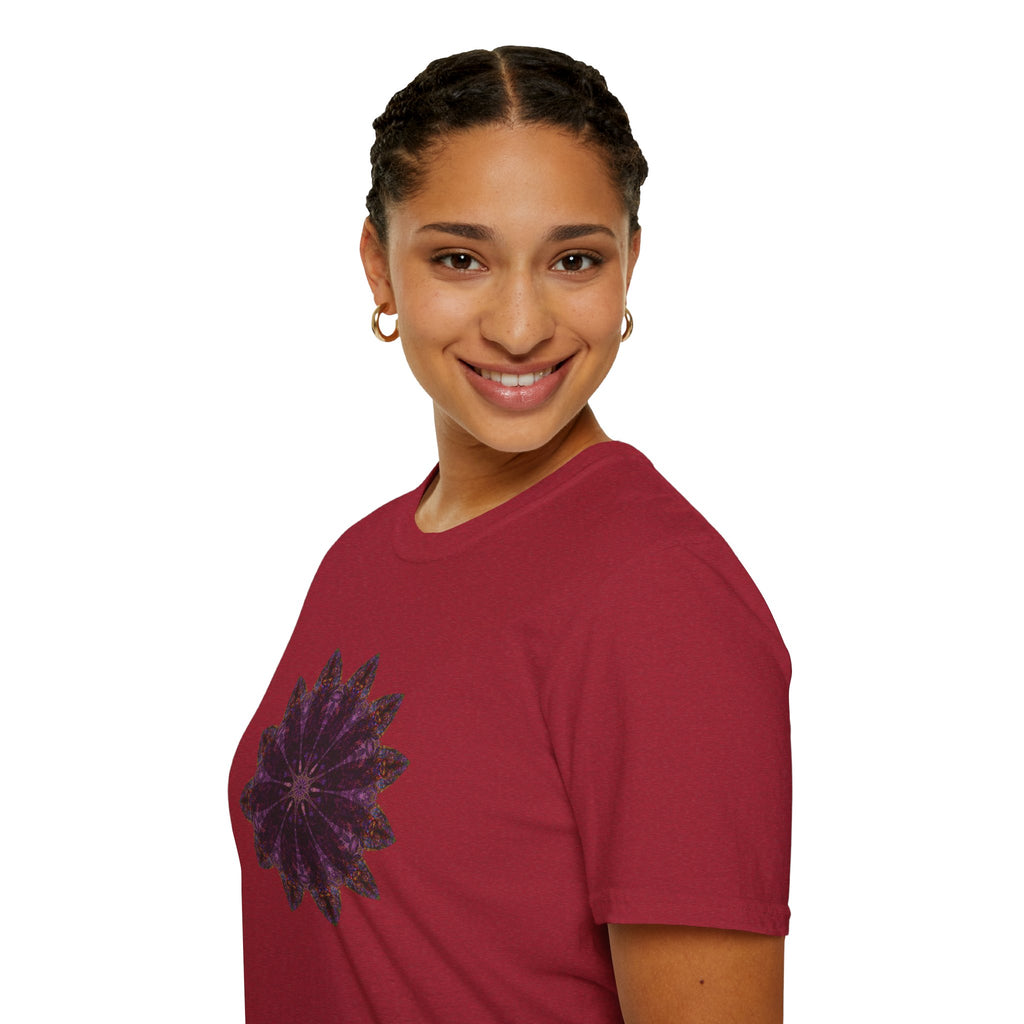 Unisex Softstyle T-Shirt - Love Light Mandalas No.15