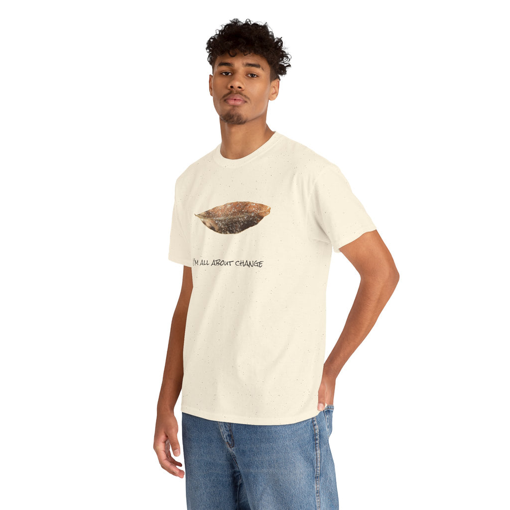 Unisex Heavy Cotton Tee - All About Change No.1
