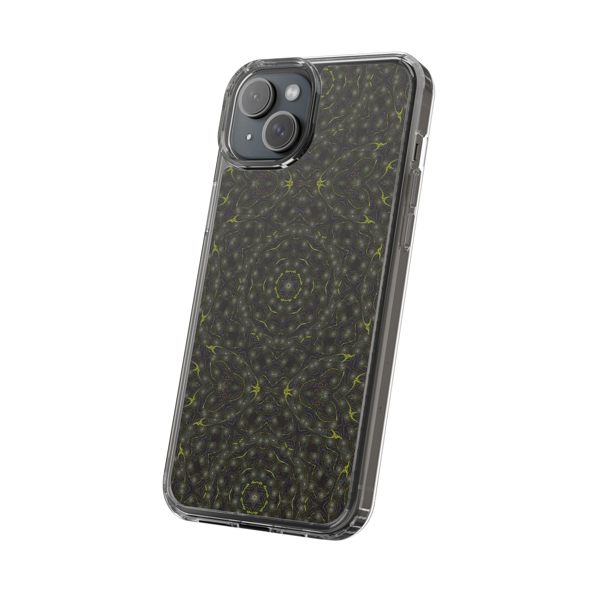 iPhone 15 Clear Case – P5 Kaleidoscopic No.2