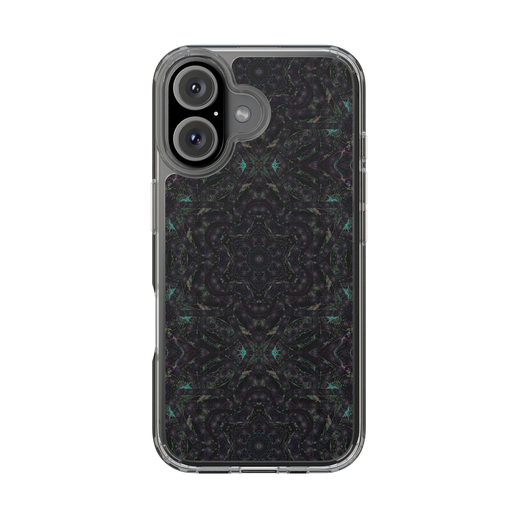 iPhone 16 Clear Case – P5 Kaleidoscopic No.31