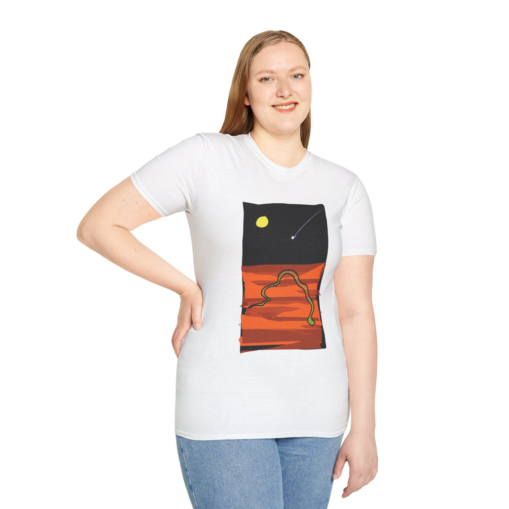 Unisex Softstyle T-Shirt - The Traveller Series (Shooting Star)