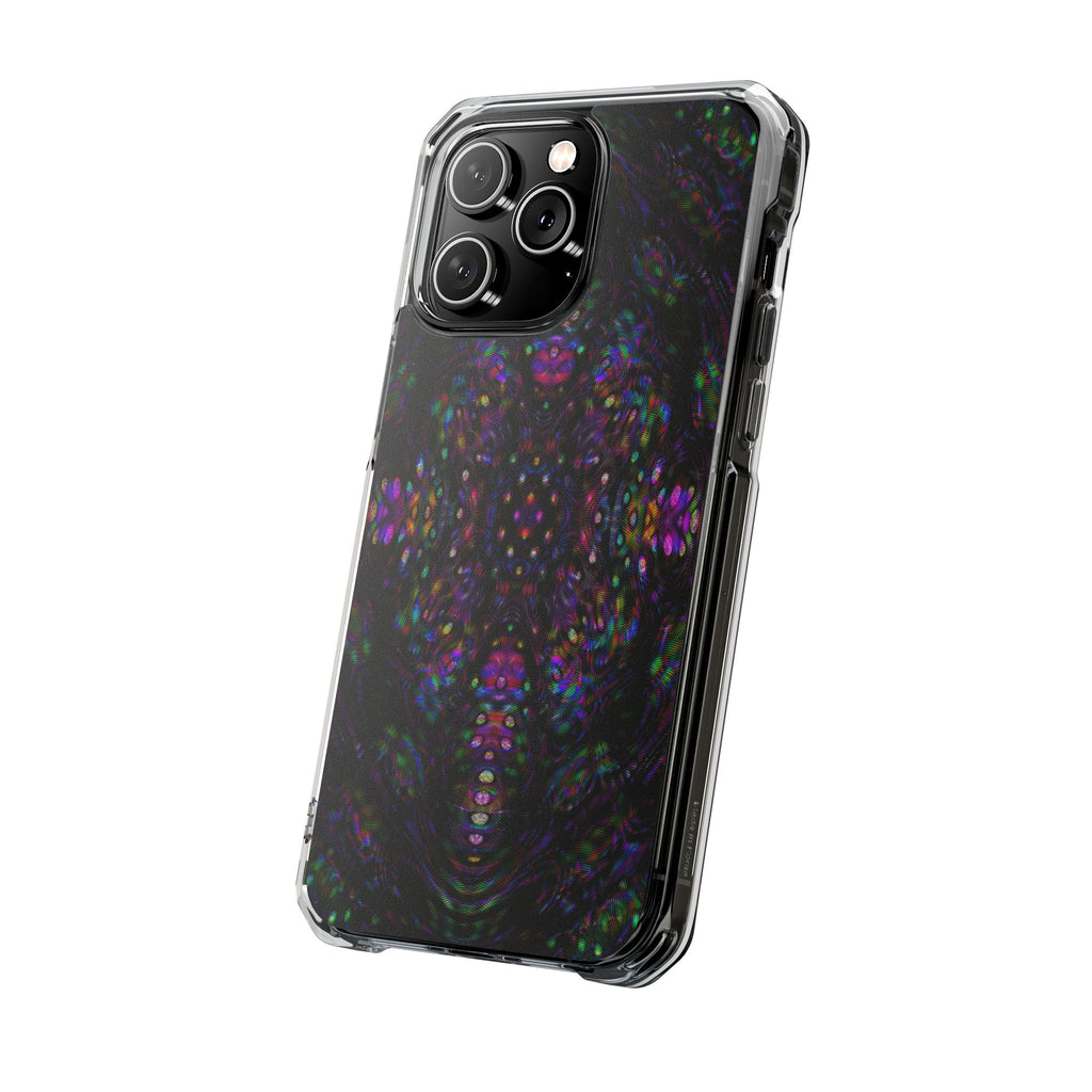 iPhone 14 Magnetic Clear Impact Case - DMT Scribe Tiles No.3