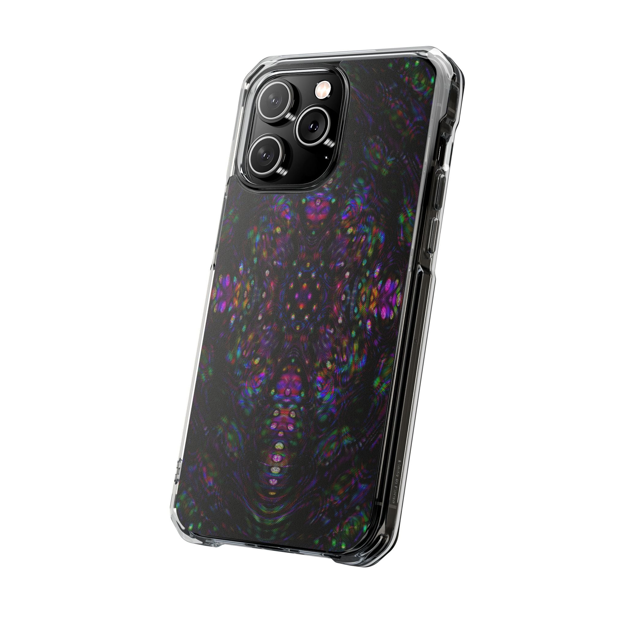 iPhone 14 Magnetic Clear Impact Case - DMT Scribe Tiles No.3