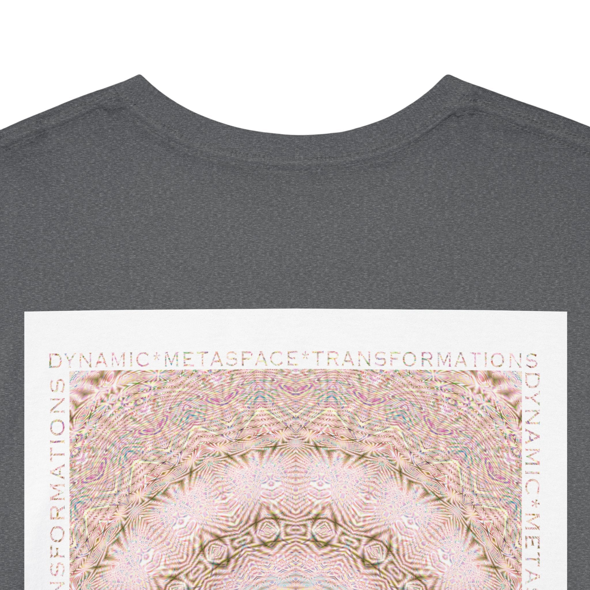 Unisex Heavy Cotton Tee (Back) - DMT Seer No.5