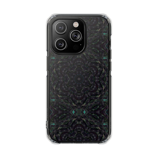 iPhone 14 Magnetic Clear Impact Case - P5 Kaleidoscopic No.31