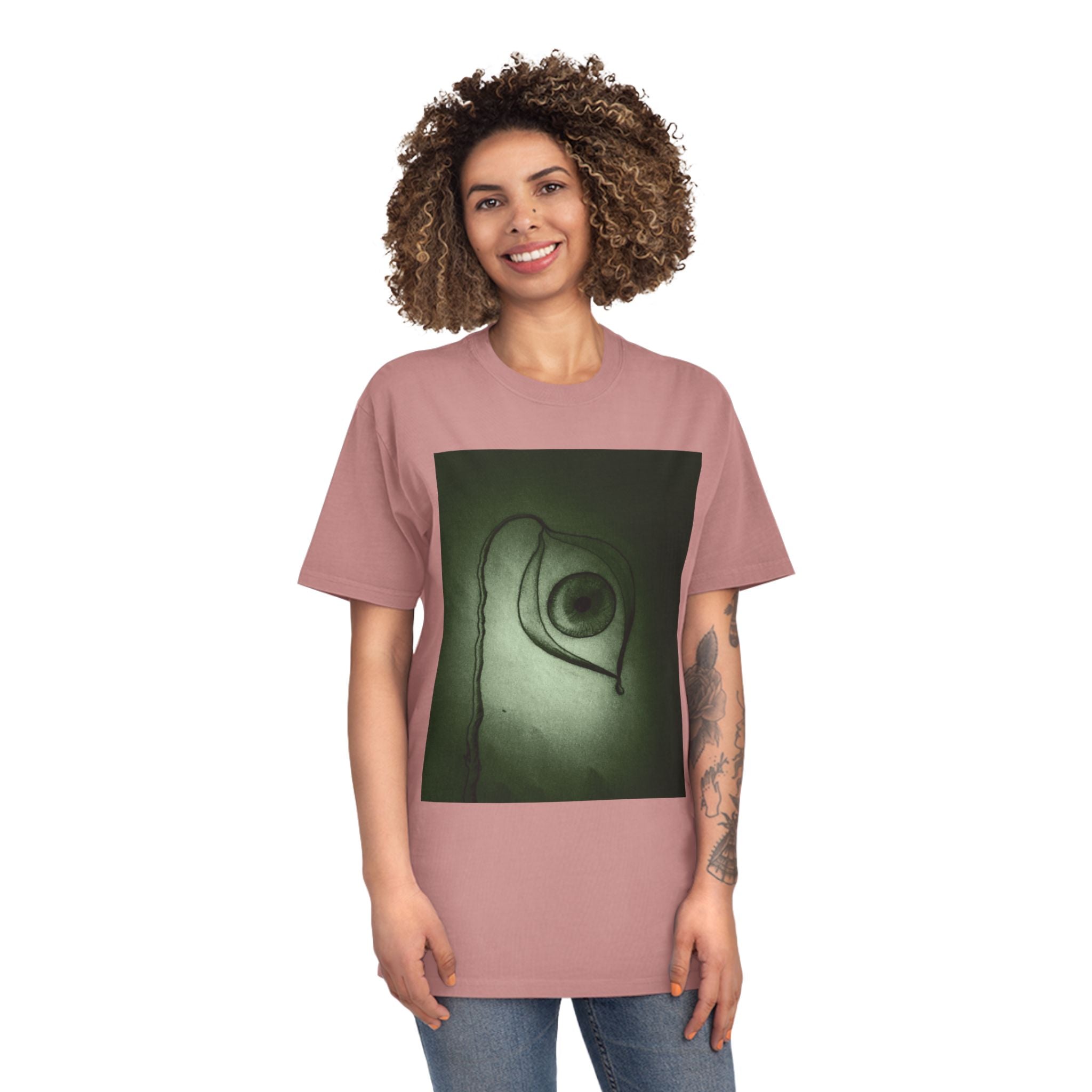 Unisex Faded Shirt - Eye Plants No.2