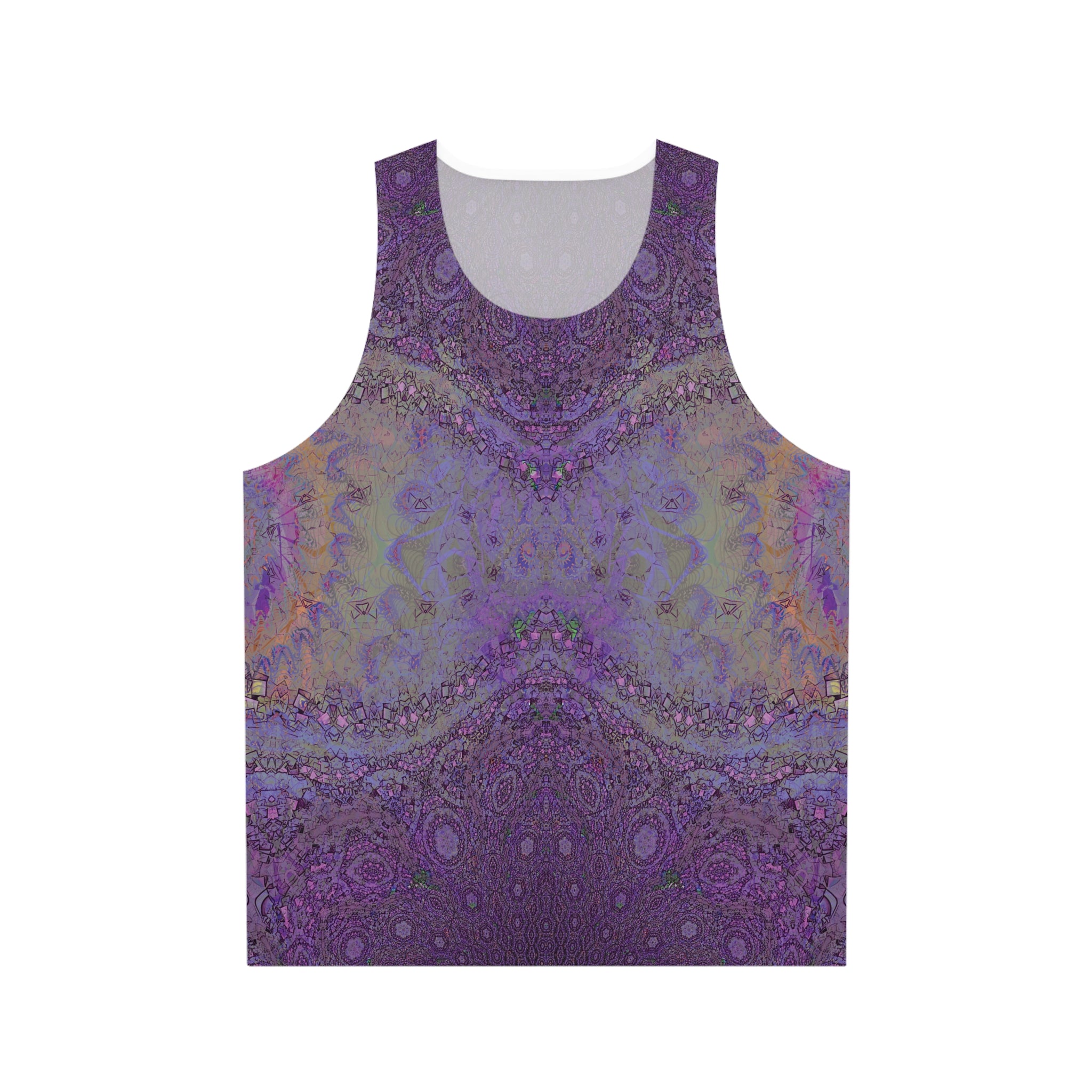 Unisex Tank Top - Love Light Fractals No.13