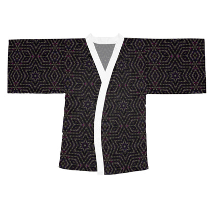 Long Sleeve Kimono Robe - P5 Kaleidoscopic No.14