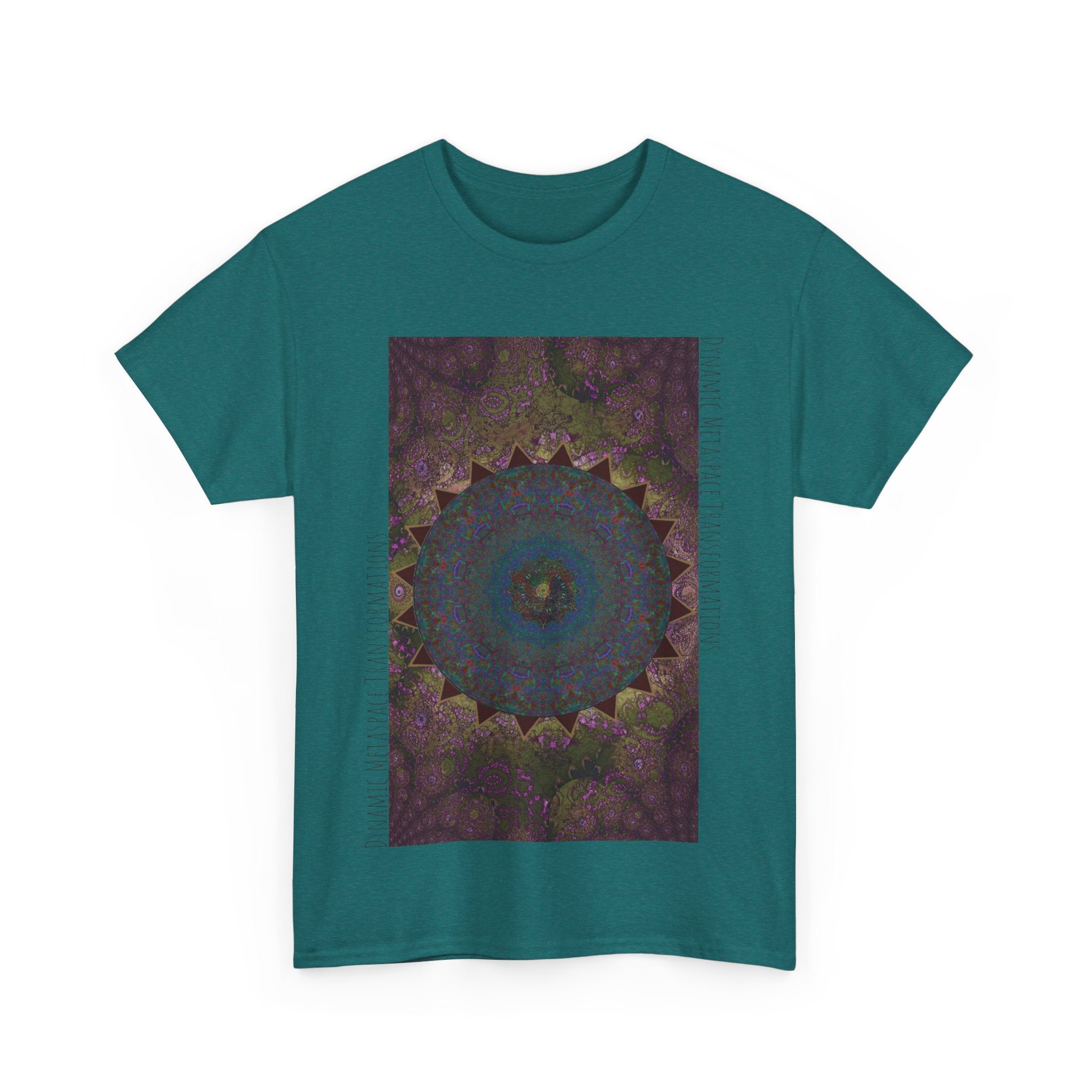 Unisex Heavy Cotton Tee - Love Light Spheres No. L8S1