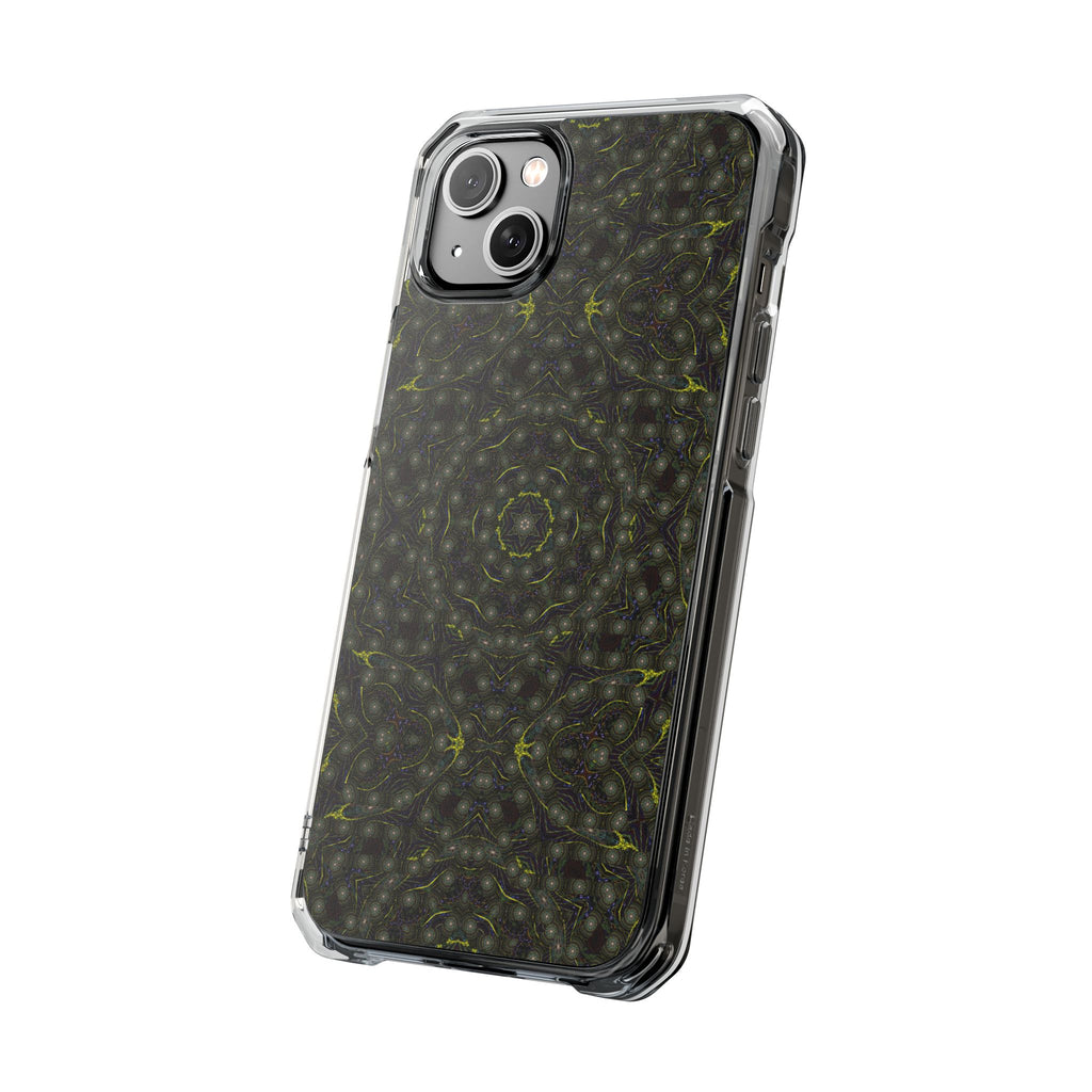 iPhone 14 Magnetic Clear Impact Case - P5 Kaleidoscopic No.2