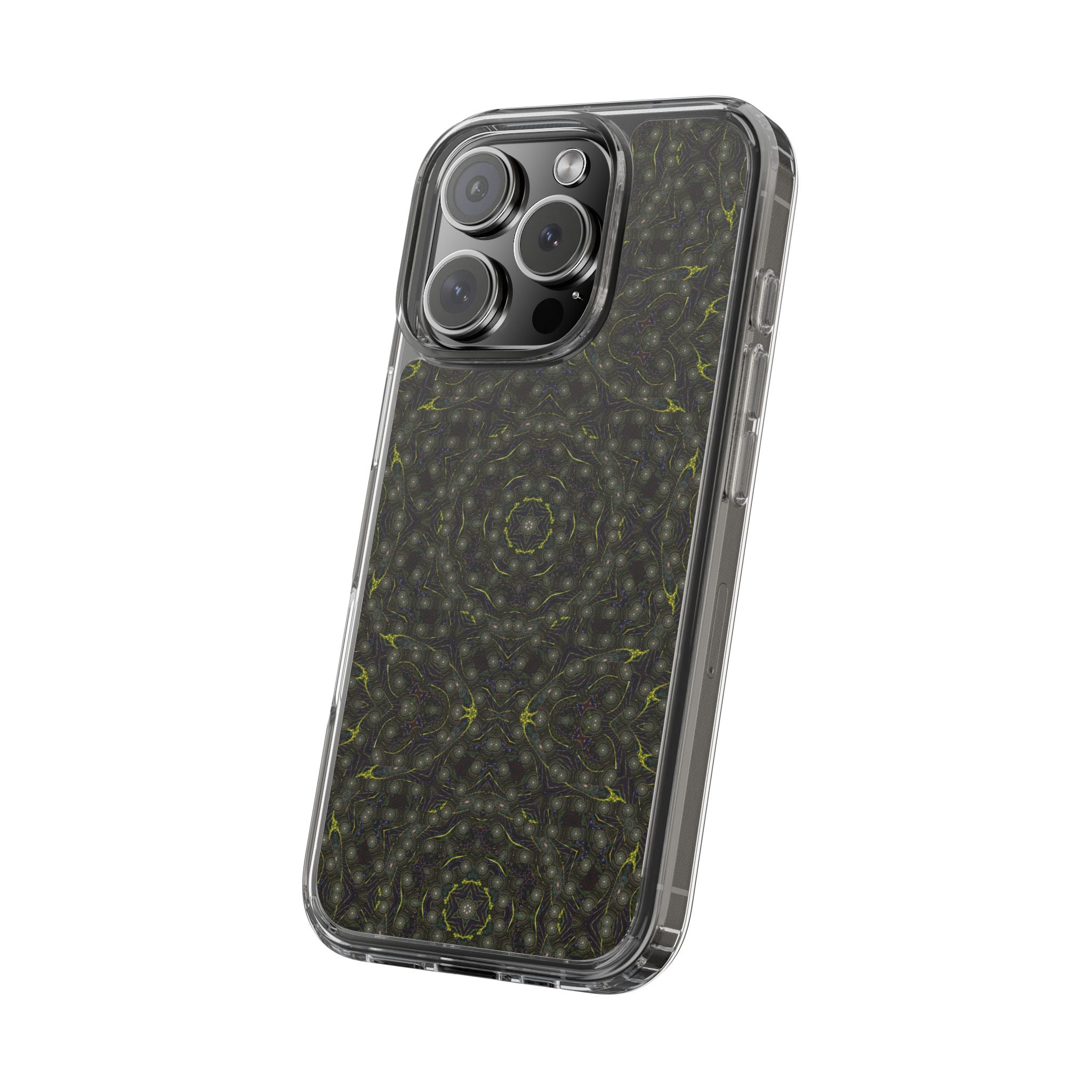 iPhone 16 Clear Case – P5 Kaleidoscopic No.2