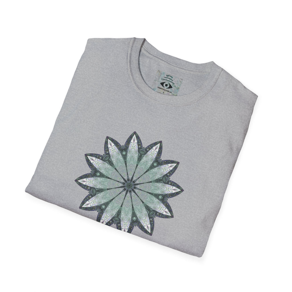 Unisex Softstyle T-Shirt - Love Light Mandalas No.22
