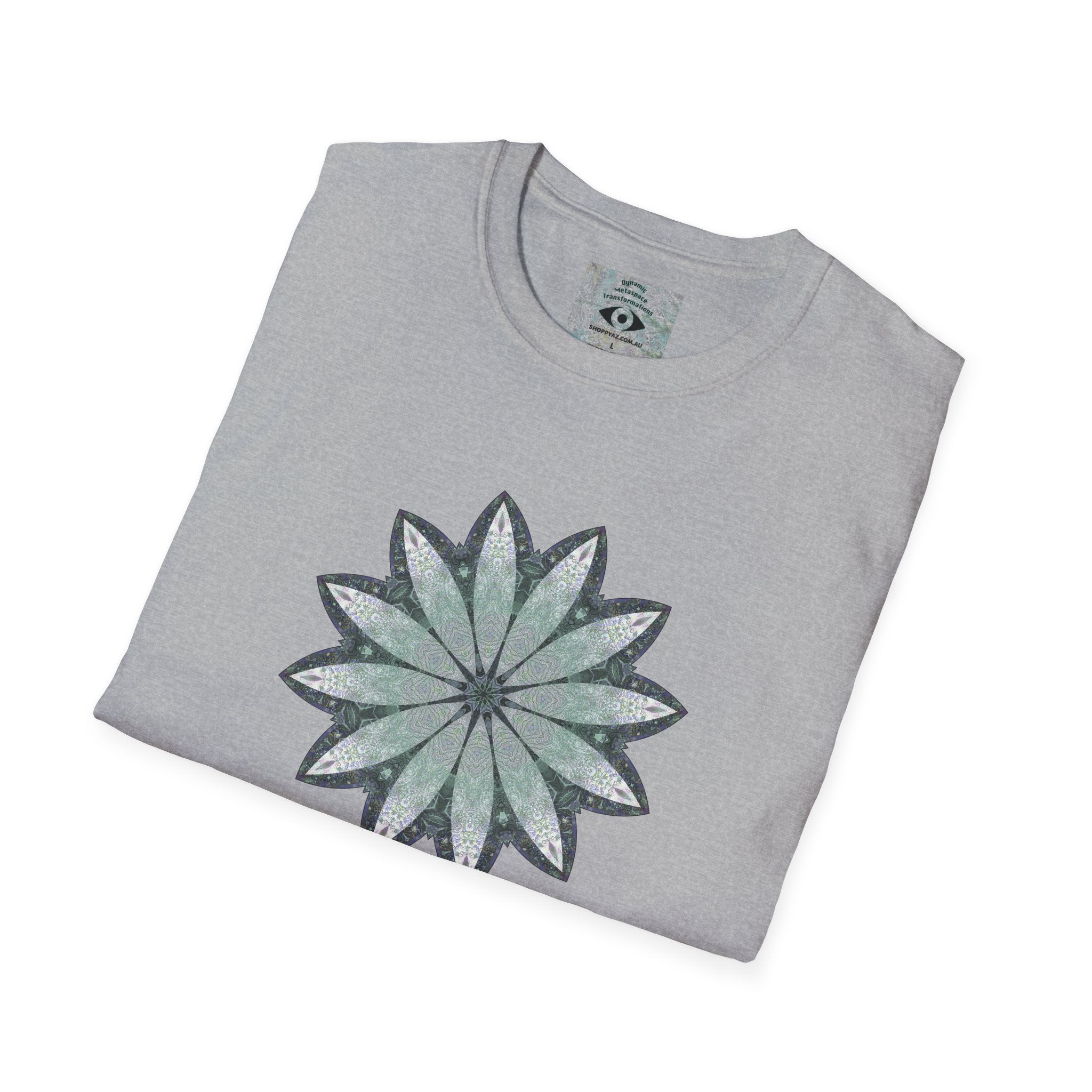 Unisex Softstyle T-Shirt - Love Light Mandalas No.22