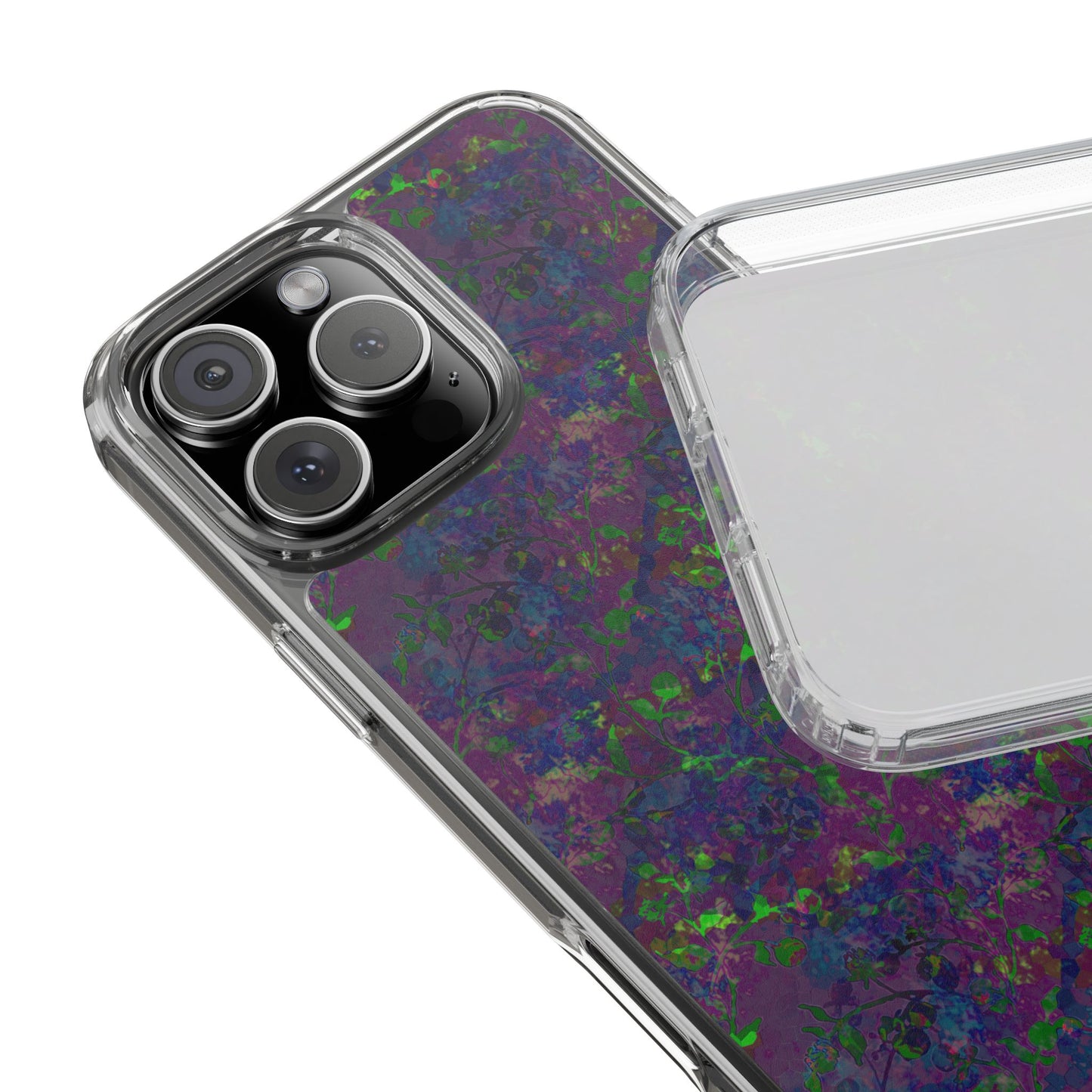 iPhone 16 Clear Case – Hidden Weave Series V3 No.23