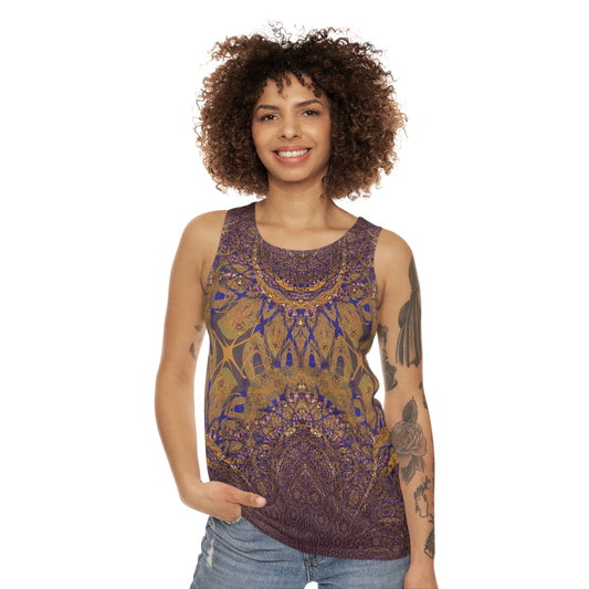 Unisex Tank Top - Love Light Fractals No.9