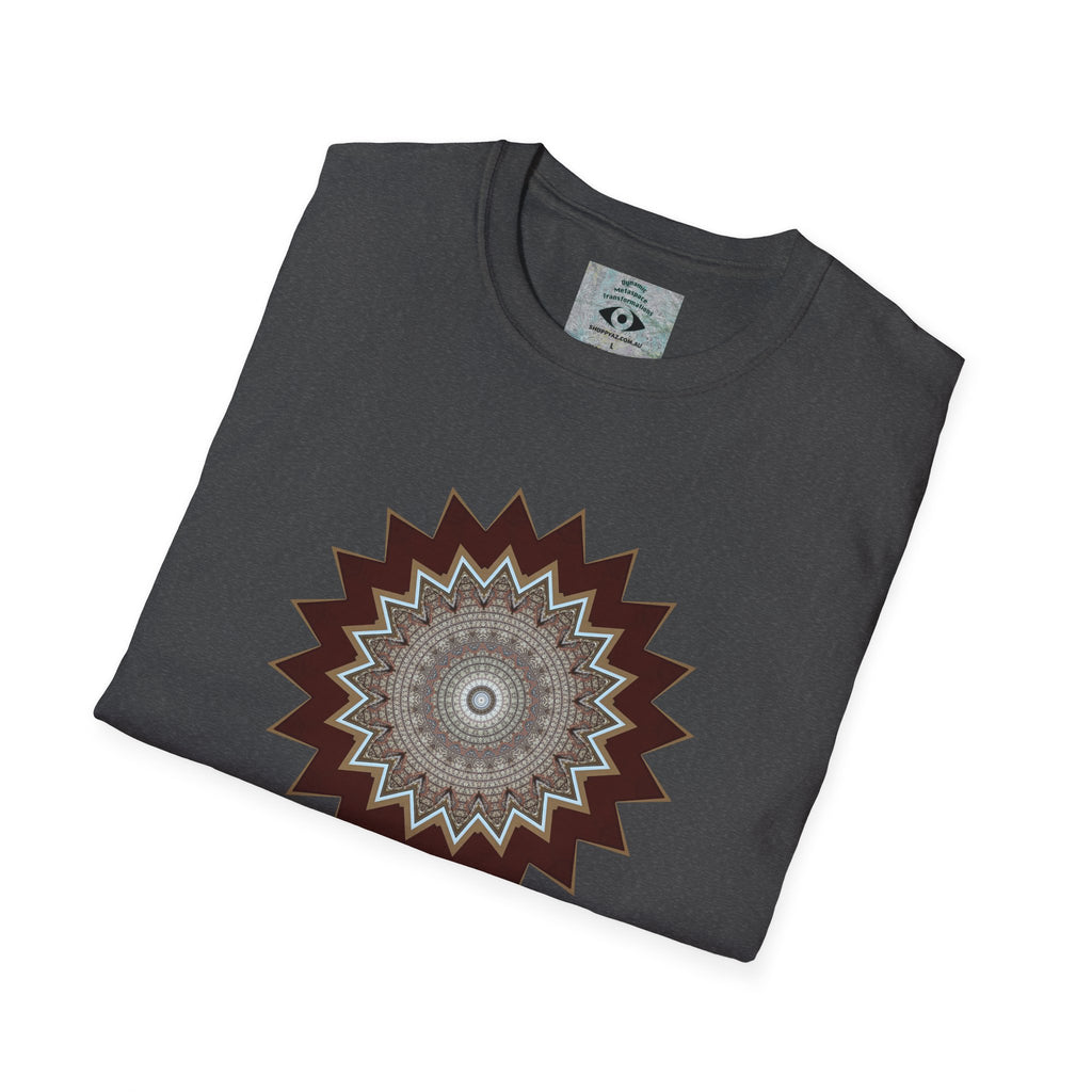 Unisex Softstyle T-Shirt - Mycelium Mandalas No.1