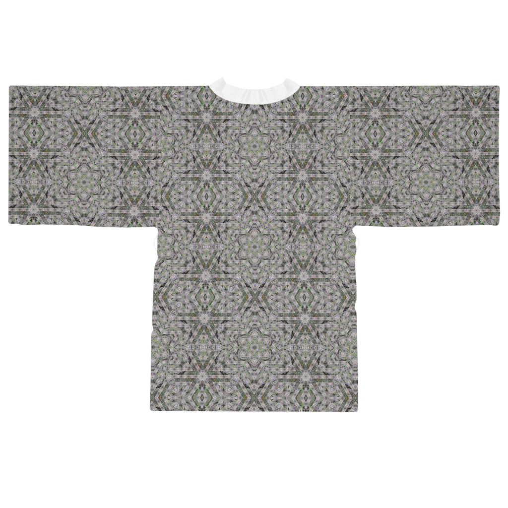 Long Sleeve Kimono Robe - P5 Kaleidoscopic No.27